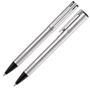 Caneta Crown Iron Esferográfica Personalizada com Logotipo