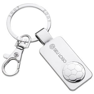 Chaveiro Placa Com Bola Personalizado com Logotipo